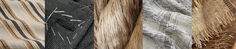 پارچه تار و پودی نخ کاغذی
